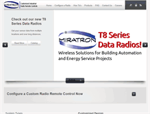 Tablet Screenshot of miratron.com
